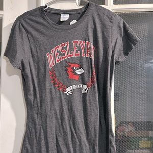 Never Worn! College T-shirt! Size small, unisex